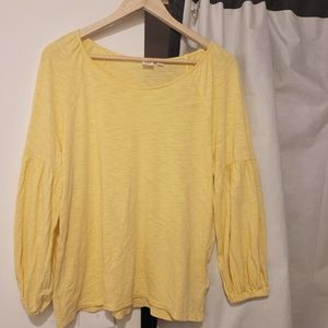 Gap size S yellow blouse